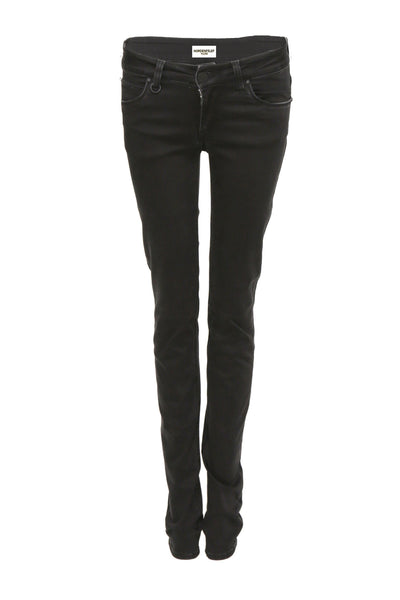 NORDENFELDT Paris Velvet Black, skinny jeans in black, slim fit, made of power stretch denim