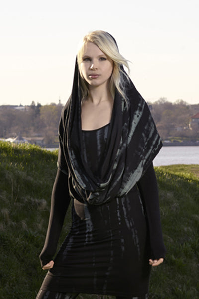 NORDENFELDT Scarf Birch, loop scarf with birch print